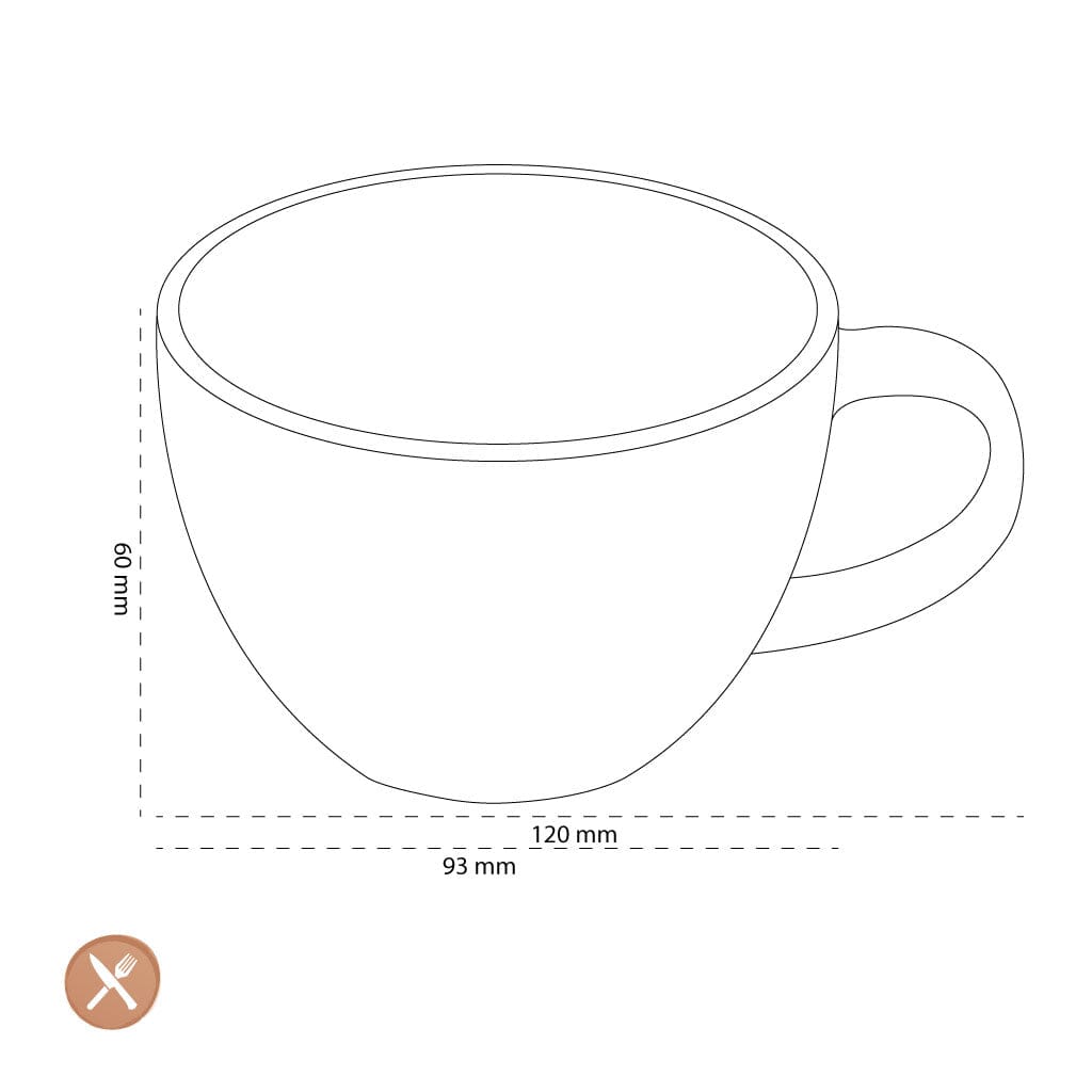 Villeroy & Boch - Crafted Breeze Koffiekoppen 6 stuks 0,25l Koffiekopjes Villeroy & Boch