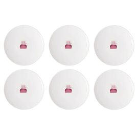 Villeroy & Boch - With Love - Br.plate Happy Birthday Villeroy & Boch - With Love - Ontbijtbord Happy Birthday, Set van 6 Villeroy & Boch