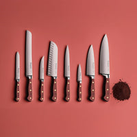 Wusthof - Classic Colour 7-delige messenset met blok Tasty Sumac Messenset met blok Wusthof