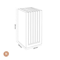 Wusthof - Classic Colour 7-delige messenset met blok Tasty Sumac Messenset met blok Wusthof