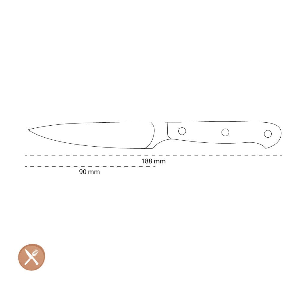 Wusthof - Classic Officemes 9 cm Officemes Wusthof