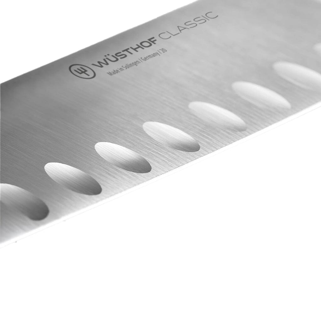 Wusthof - Classic Santoku Met Kuiltjes 17 cm Santokumes Wusthof