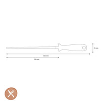 Fusil à aiguiser Wüsthof - Classique Blanc 23 cm Wusthof