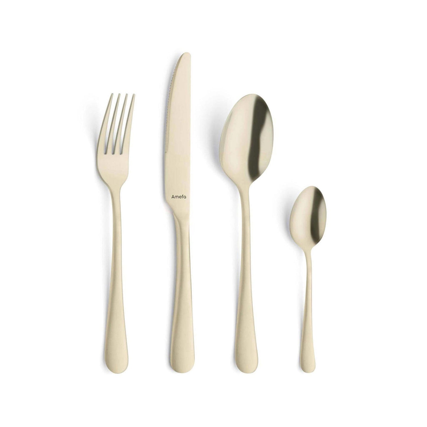 Amefa - Austin 24-delige Bestekset 6 Personen - Mat Champagne Bestekset Amefa