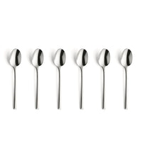 Amefa - Metropole 6 Theelepels - Zilver Theelepels Amefa