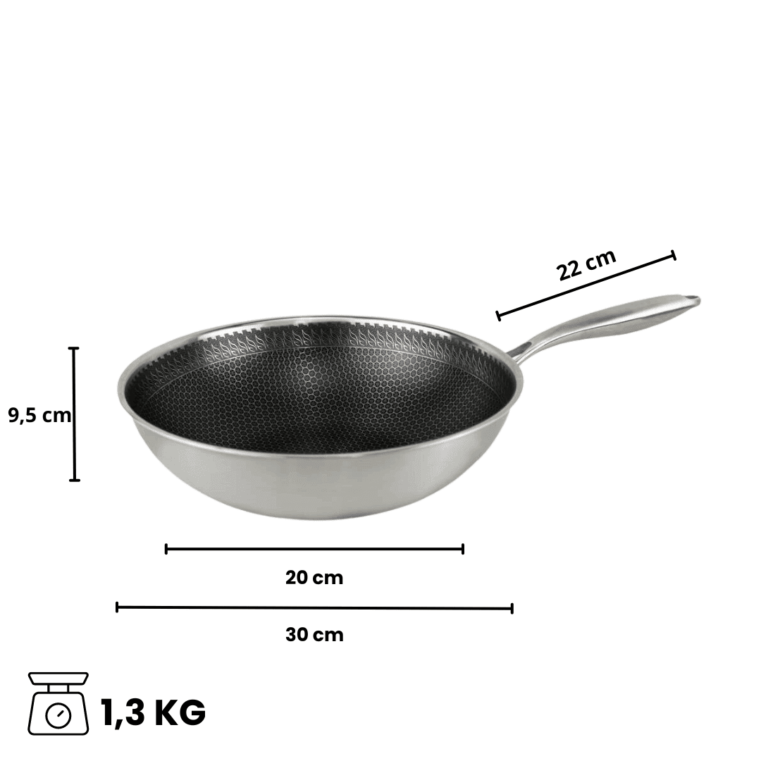By C&P - Honey Wokpan 30 cm By C&P