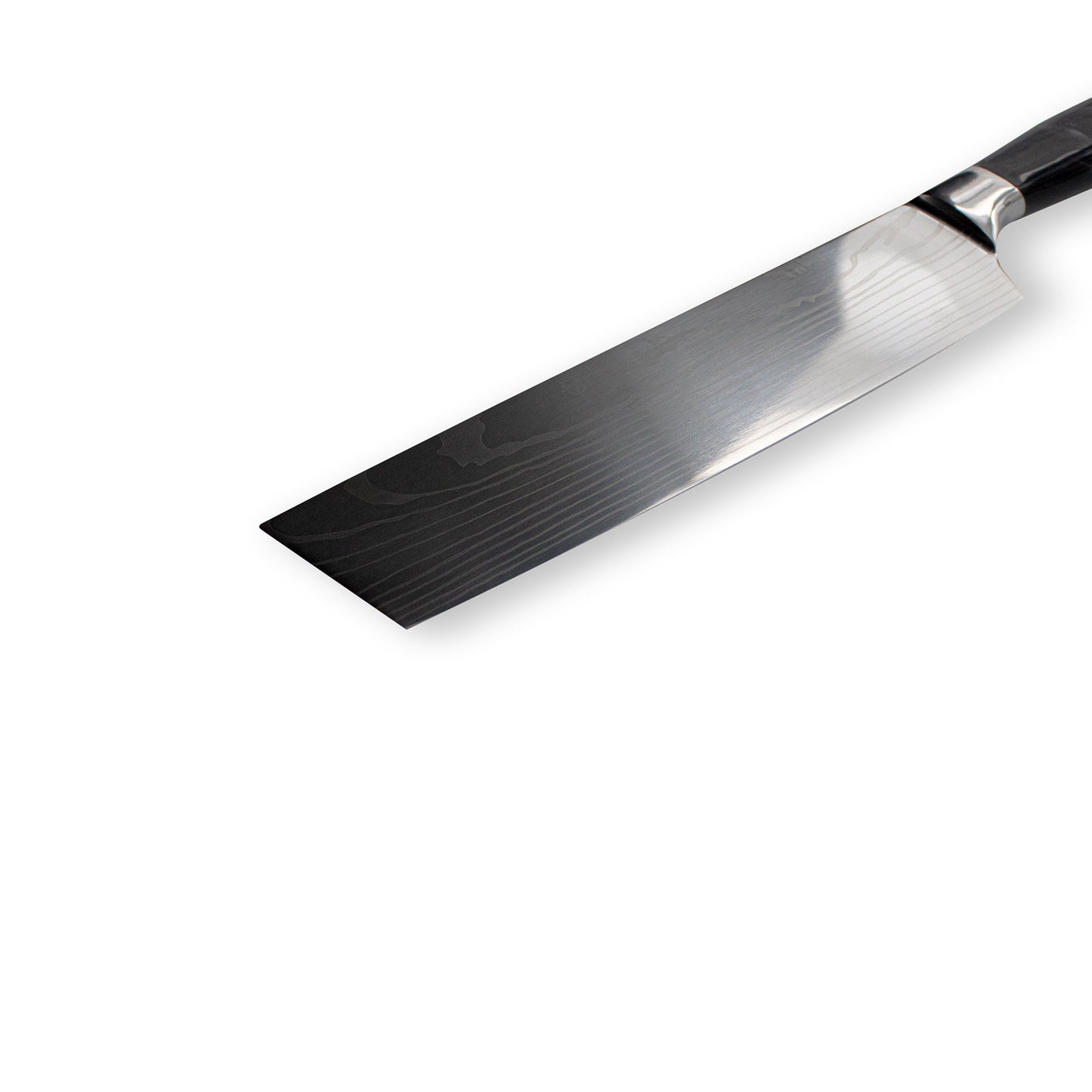 Japanse Damascus Print Onyx Epoxy - Nakiri mes Keukenmessen Shinrai Japan