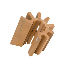 Artelegno - Pisa Magnetic Knife Block - Beech wood Magnetisch messenblok Pisa - Beukenhout Messenblokken Artelegno