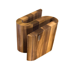 Artelegno - Grand Prix Magnetic Knife Block - Walnut Wood S-line Magnetisch messenblok S-line - Walnotenhout Messenblokken Artelegno