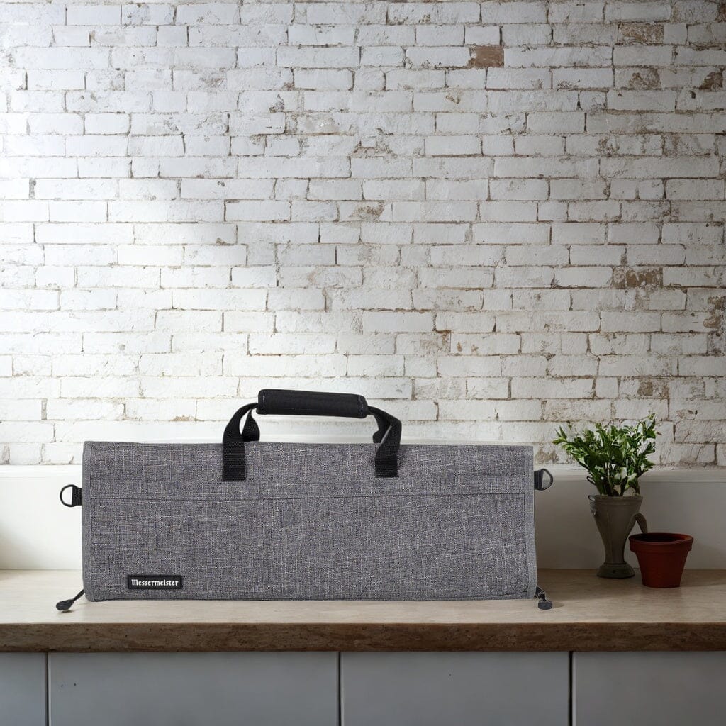 Messermeister - 12 messen messentas grijs Messentassen Messermeister