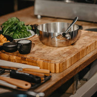 Satake - Snijplank Eiken Gestoken met goot - 30x20x3 cm Snijplanken Satake