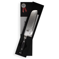 Yaxell Ran - Japanse Nakiri 18 cm met kuilen Nakirimes Yaxell