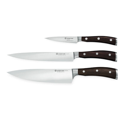 Wusthof - Ikon Knife set 3-piece