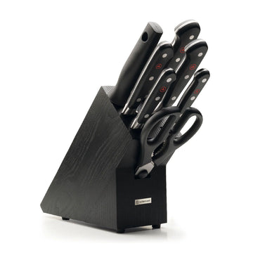 Wusthof - Classic Knife Set 7-piece with black block