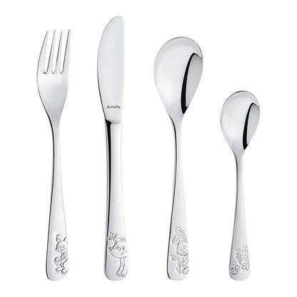 Amefa - Forest Friends 4-piece children's cutlery