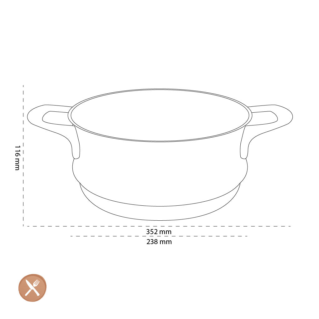 Demeyere - Atlantis 7 Steam insert 24 cm