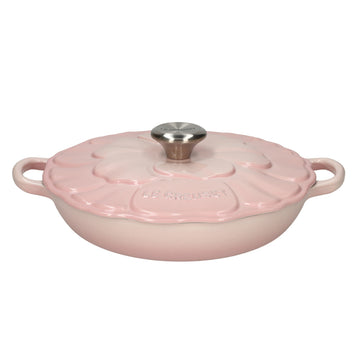 Le Creuset - Signature Campagnard Braadpan Bloesem 26 cm Shell Pink