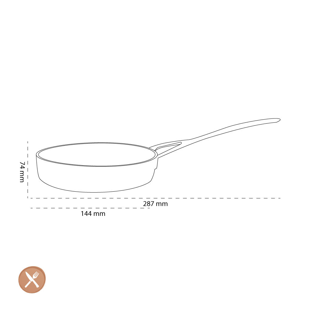 Demeyere - Mini 3 Frying Pan 14 cm