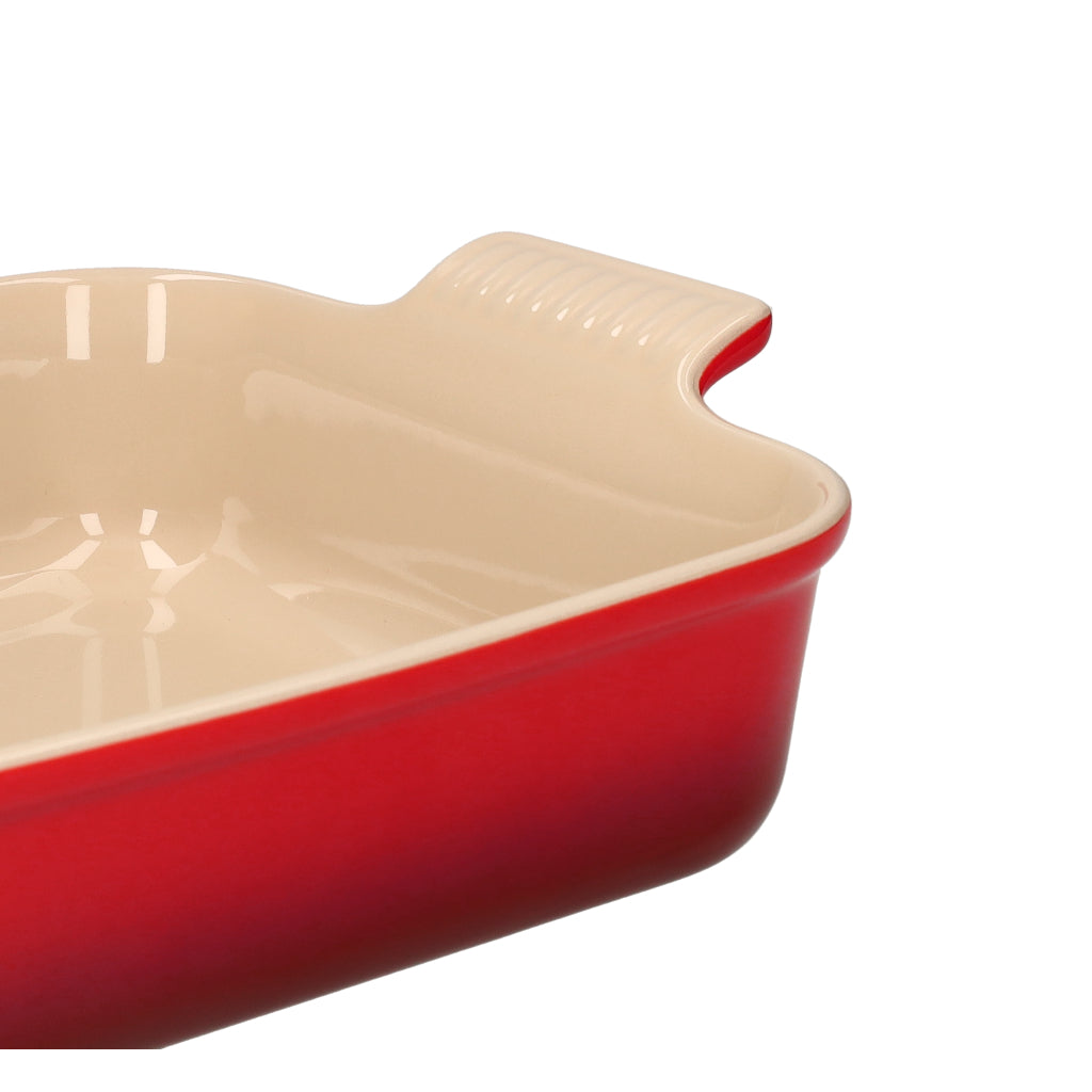 LeCreuset - Plat à four rectangulaire Rouge cerise 32x24cm 3,1l