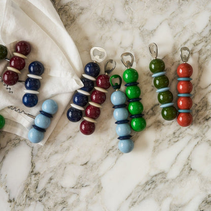 Addison Ross - Bobbin Bottle Opener - Navy & White