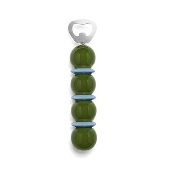 Addison Ross - Bobbin Bottle Opener - Khaki & Pale Denim