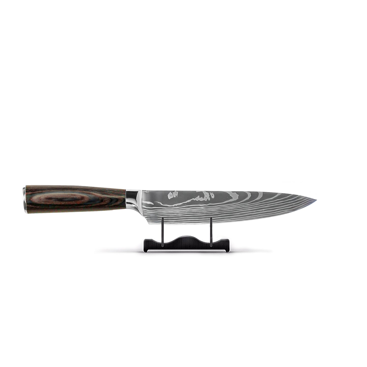 Couteaux Shinrai - Ensemble de 14 couteaux imprimés Damas - Collection Master XL + Bloc