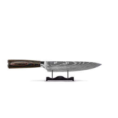 Couteaux Shinrai - Ensemble de 14 couteaux imprimés Damas - Collection Master XL + Bloc