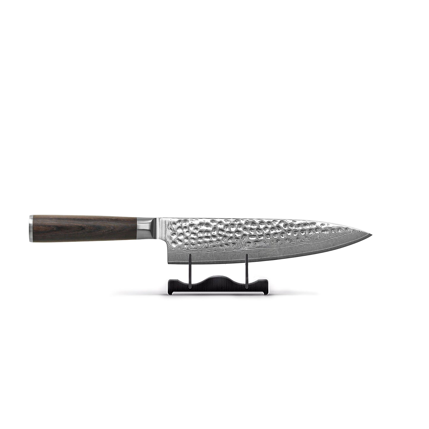 Shinrai Japan - Hammered Damast BR - Couteau de chef Damas 20 cm
