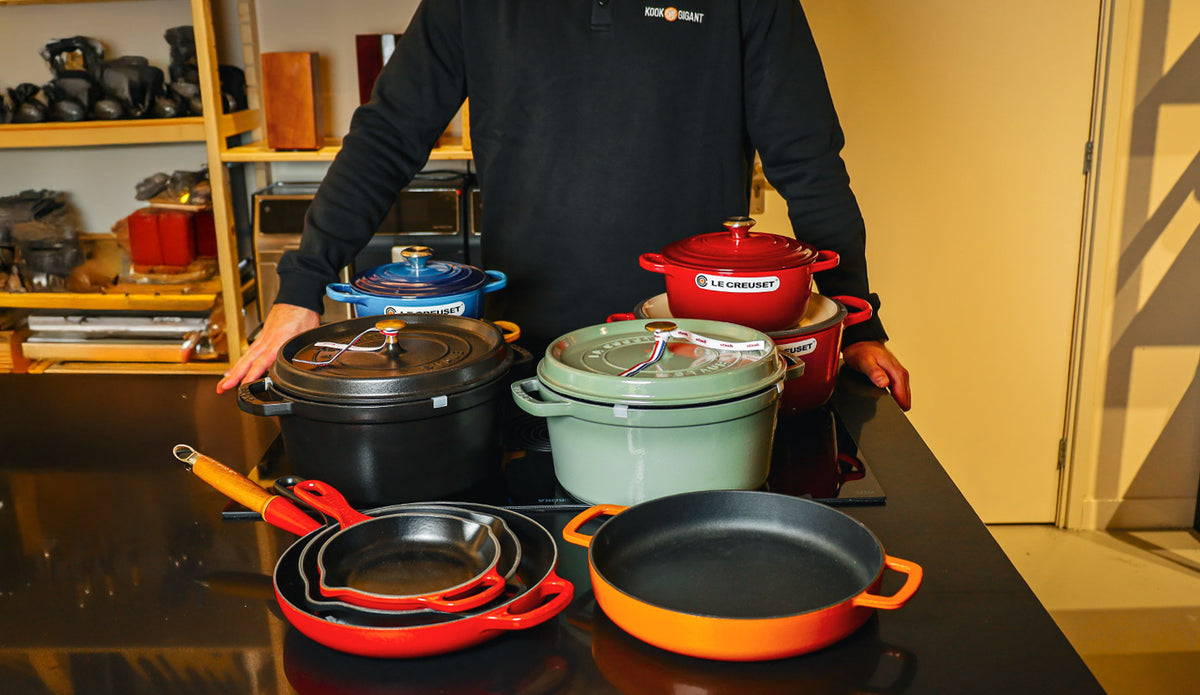 Frying pans for induction