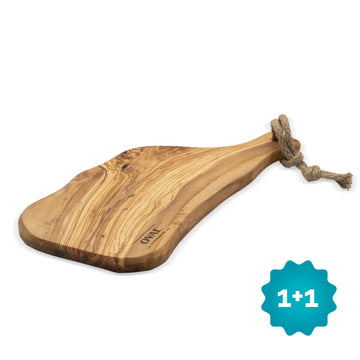 OVAL - Pure Olive Wood Serving Board Rustique 45 - 20 cm