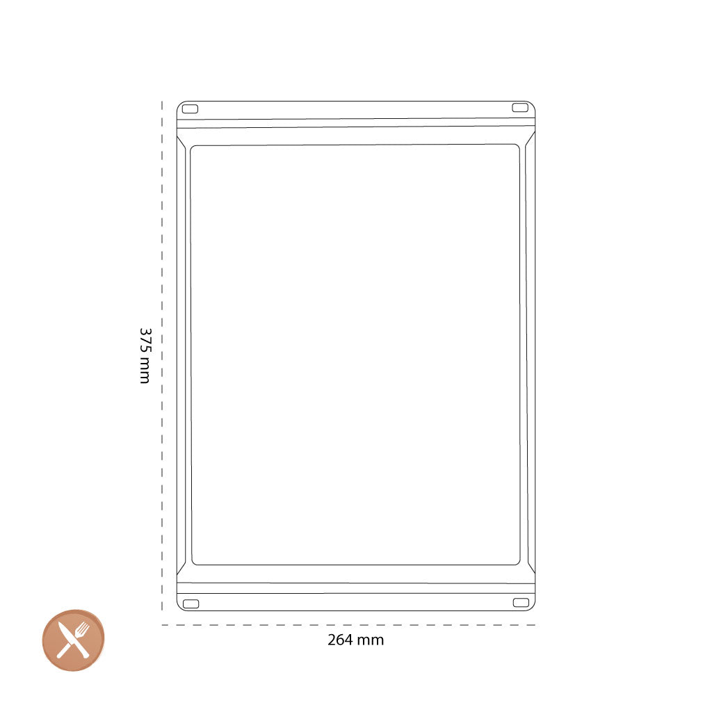 OXO - Cutting board 26.4 x 37.5 cm