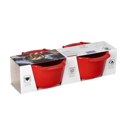 Peugeot - Appolia Duo Ramequins 11cm Rouge