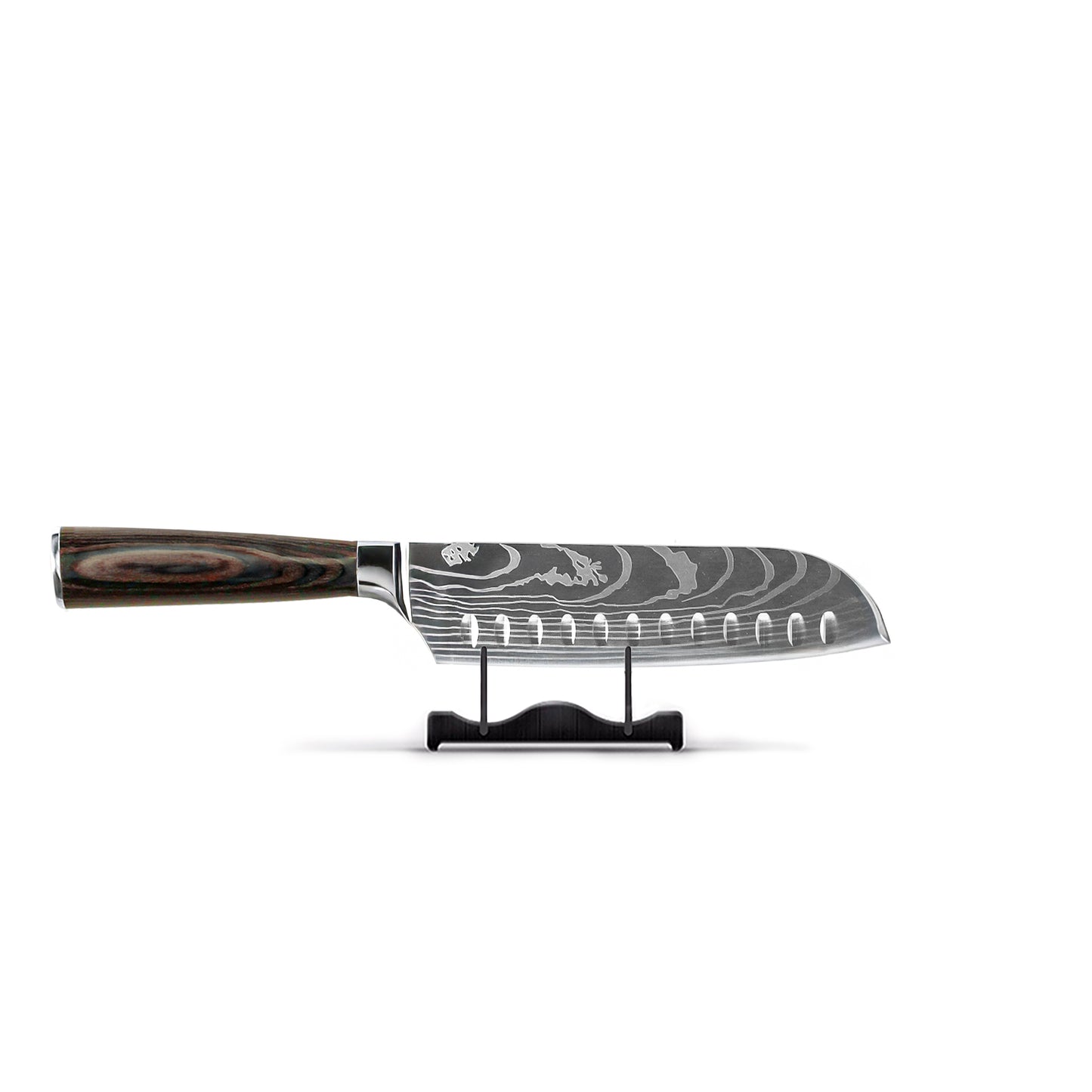 Couteaux Shinrai - Ensemble de 14 couteaux imprimés Damas - Collection Master XL + Bloc