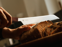 Horl - Bread Knife Walnut - Triple Pro Cut Double-Sided Serrated