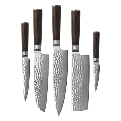 Shinrai Knives - Hammered Damask BR Mega Bundle - All you need