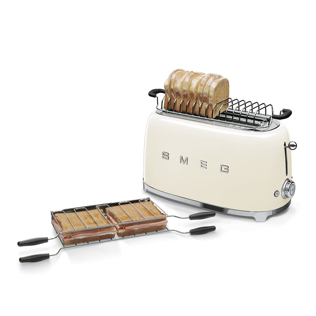 Smeg - Toasters | Cream | 50s | Toaster 2x4