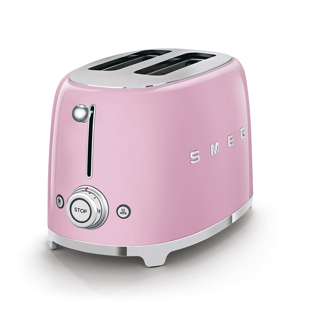 Smeg - Toasters | Pink | 50s | Toaster 2x2