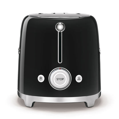 Smeg - Toasters | Black | 50s | Toaster 2x4