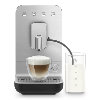 Smeg - Machine à expresso | Blanc mat | Contemporain | Machine à café automatique