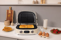 Smeg - Multifunctionele Grill  | Crème | Jaren 50 | Contactgrill
