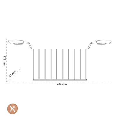 Smeg - Accessories | 2-Piece sandwich racks