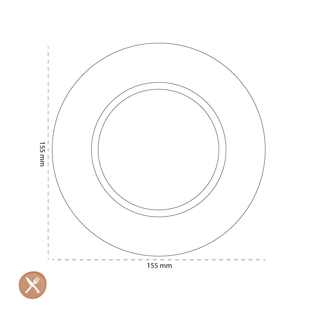 Villeroy & Boch - Manufacture Rock - Bread&butter Plate 16cm