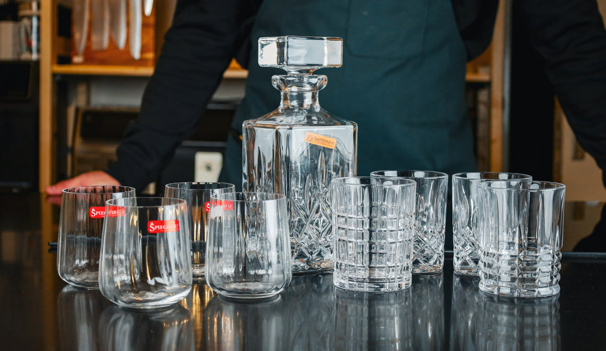 Whiskey glasses