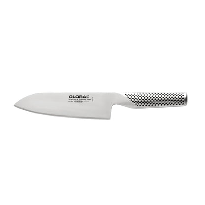 Global - G-46338 Couteau Santoku + Couteau à steak + Couteau d&#39;office