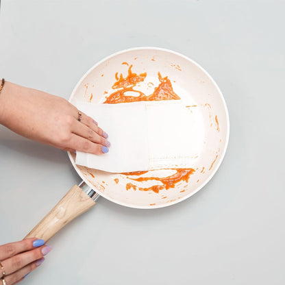 Cook & Pan - Go Ivory Koekenpannenset 2-delig Pannenset Cook & Pan 