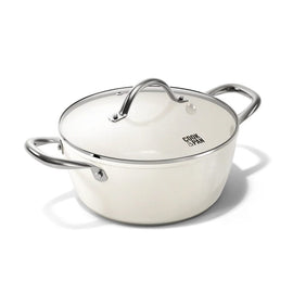 Cook & Pan - Go Ivory Kookpan 24 cm met glazen deksel Kookpan Cook & Pan 