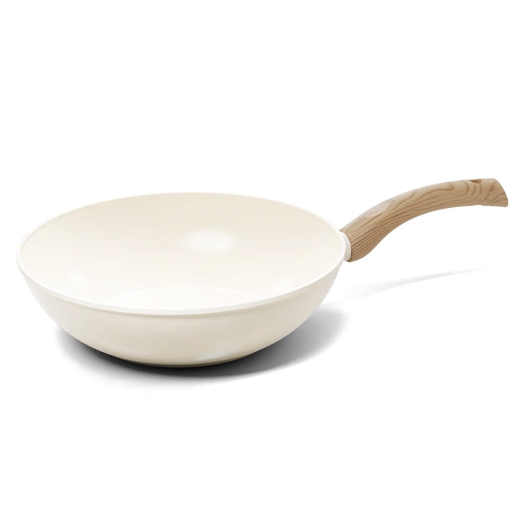 Poêle wok Cook &amp; Pan - Go Ivory 30 cm