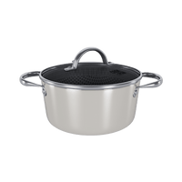 Cook & Pan - Honey Go Ivory Kookpot 22 cm met glazen deksel Cook & Pan 