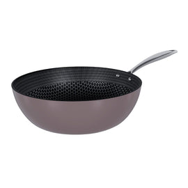 Cook & Pan - Honey Taupe of Mind Wokpan 30 cm Cook & Pan 