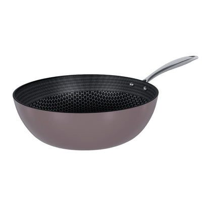 Cook & Pan - Honey Taupe of Mind Wokpan 30 cm Cook & Pan 